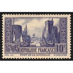 n°261, Port de La Rochelle, neuf * légère trace de charnière - TB