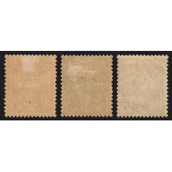 n°266/268, Caisse d'Amortissement 1930, série complète, neufs * avec ch. - TB