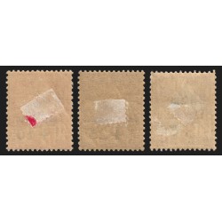 n°266/268, Caisse d'Amortissement 1930, série complète, neufs * charnière forte