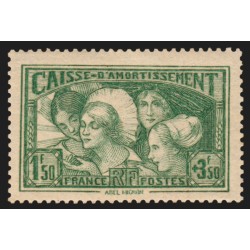 n°269, Coiffes des provinces, neuf * légère trace de charnière - TB