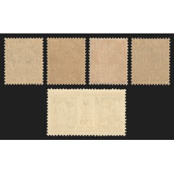 n°270/274, Exposition coloniale Paris 1931, série complète, neufs ** - B/TB