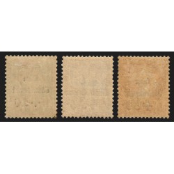 n°275/277, Caisse d'Amortissement 1931, série complète, neufs * avec charnière