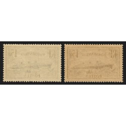 n°299/300, Paquebot Normandie 1935, neufs ** sans charnière - SUPERBE