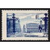 n°822b, variété "piquage à cheval", Place Stanislas 1948, neuf ** - SUPERBE