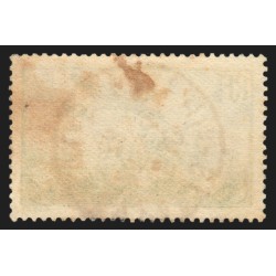 Poste Aérienne n°14, 50Fr vert-jaune, oblitéré, 1936 - B/TB