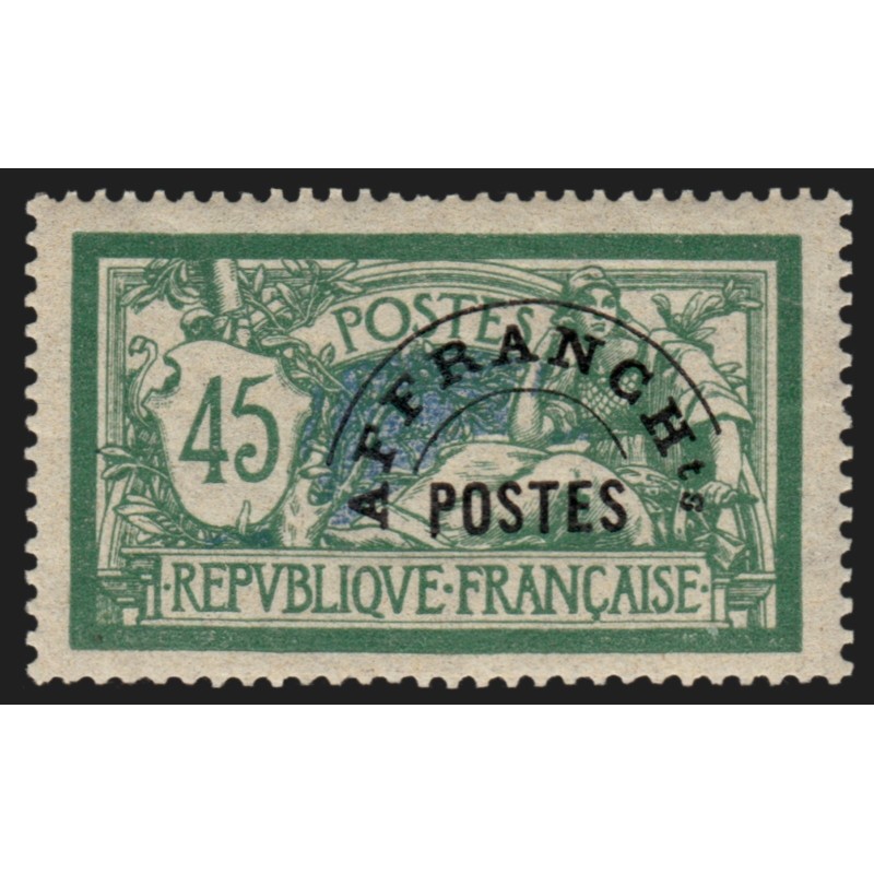 Préoblitérés n°44, Merson 1922, 45c vert et bleu, neuf ** sans charnière - TB