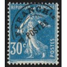 Préoblitérés n°60, Semeuse 30c bleu, 1922, neuf * avec charnière - TB