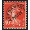 Préoblitérés n°64, Semeuse 40c vermillon, 1922, neuf ** sans charnière - TB