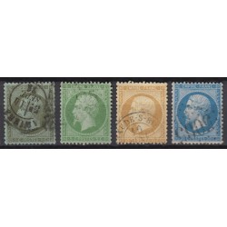 France 1849/1890 Collection Cérès, Napoléon, Sage, COTE 825 € - TB D'ASPECT