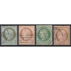 France 1849/1890 Collection Cérès, Napoléon, Sage, COTE 825 € - TB D'ASPECT