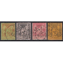 France 1849/1890 Collection Cérès, Napoléon, Sage, COTE 825 € - TB D'ASPECT
