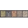 France 1876/1890 Lot Type Sage, nuances et oblitérations COTE +150€ - B/TB