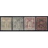 France 1876/1890 Lot Type Sage, nuances, oblitérés et neufs COTE +275€ - B/TB