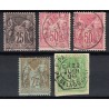 France 1876/1890 Lot Type Sage, nuances, oblitérés et neufs COTE +275€ - B/TB