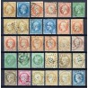 France 1853/1875 Lot Napoléon et Cérès, nuances, oblitérés COTE +360€ - B/TB
