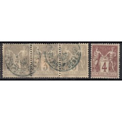 France 1876/1890 Lot Type Sage, nuances, oblitérés et neufs COTE +230€ - B/TB