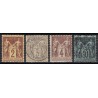 France 1876/1890 Lot Type Sage, nuances, oblitérés et neufs COTE +180€ - B/TB