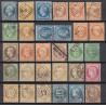 France 1852/1875 Lot Napoléon et Cérès, nuances, oblitérés COTE +400€ - B/TB