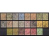 France 1876/1890 Lot Type Sage, nuances, oblitérés et neufs COTE +160€ - B/TB
