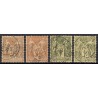 France 1876/1890 Lot Type Sage, nuances, oblitérés et neufs COTE +160€ - B/TB