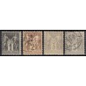 France 1876/1890 Lot Type Sage, nuances, oblitérés et neufs COTE +160€ - B/TB