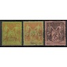 France 1876/1890 Lot Type Sage, nuances, oblitérés et neufs COTE +160€ - B/TB