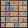 France 1853/1875 Lot Napoléon et Cérès, nuances, oblitérés COTE +370€ - B/TB