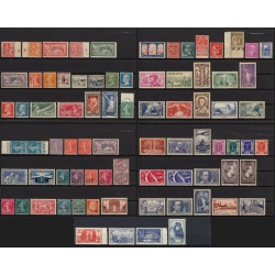 France 1900/1940, Collection neufs * avec trace de charnière COTE +1300€ - TB
