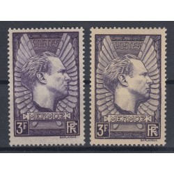 France 1900/1937, Lot de 14 timbres avec variétés, neufs * trace de ch. - TB