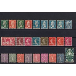 France 1900/1929 Collection neufs ** sans charnière COTE 1140€ - TB