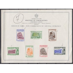 Jeu d'échecs, lot de 12 séries complètes et blocs-feuillets, années 1960/2000