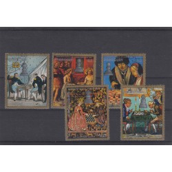Jeu d'échecs, lot de 12 séries complètes et blocs-feuillets, années 1960/2000