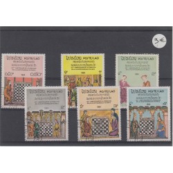 Jeu d'échecs, lot de 12 séries complètes et blocs-feuillets, années 1960/2000