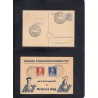 Jeu d'échecs, lot de 90 lettres, cartes, cachets illustrés, années 1947/2005