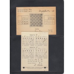 Jeu d'échecs, lot de 90 lettres, cartes, cachets illustrés, années 1947/2005