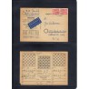 Jeu d'échecs, lot de 90 lettres, cartes, cachets illustrés, années 1947/2005