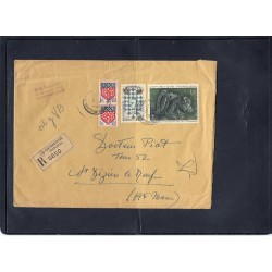 Jeu d'échecs, lot de 90 lettres, cartes, cachets illustrés, années 1947/2005