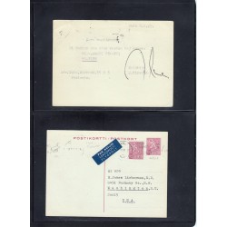 Jeu d'échecs, lot de 90 lettres, cartes, cachets illustrés, années 1947/2005