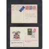 Jeu d'échecs, lot de 90 lettres, cartes, cachets illustrés, années 1947/2005