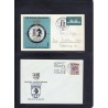 Jeu d'échecs, lot de 90 lettres, cartes, cachets illustrés, années 1947/2005