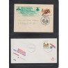 Jeu d'échecs, lot de 90 lettres, cartes, cachets illustrés, années 1947/2005