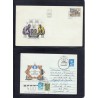 Jeu d'échecs, lot de 90 lettres, cartes, cachets illustrés, années 1947/2005