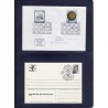 Jeu d'échecs, lot de 90 lettres, cartes, cachets illustrés, années 1947/2005