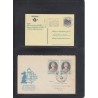 Jeu d'échecs, lot de 90 lettres, cartes, cachets illustrés, années 1947/2005