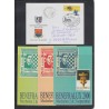Jeu d'échecs, lot de 90 lettres, cartes, cachets illustrés, années 1947/2005