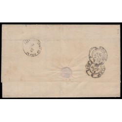n°60A, Cérès 25c bleu, Type I, dont variété "grande cassure du filet" s/lettre