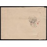 n°14A, 20c bleu, oblitéré PC 2916 SOMAIN sur lettre pour Paris - SUPERBE