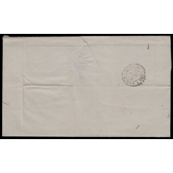 n°14Af, bord de feuille, 20c BLEU-LAITEUX, obl ambulant Nb + NANTES-BOÎTE AMB.2