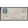 n°14Ac, bord de feuille, 20c BLEU-SUR-AZURÉ, oblitéré PC 1981 MEUNG-SUR-LOIRE