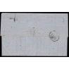 n°14Aa, bord de feuille, 20c BLEU-TRÉS-FONCÉ, oblitéré ambulant NP pour Tours